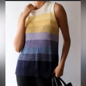 Nine West Knit Sweater Tank Top